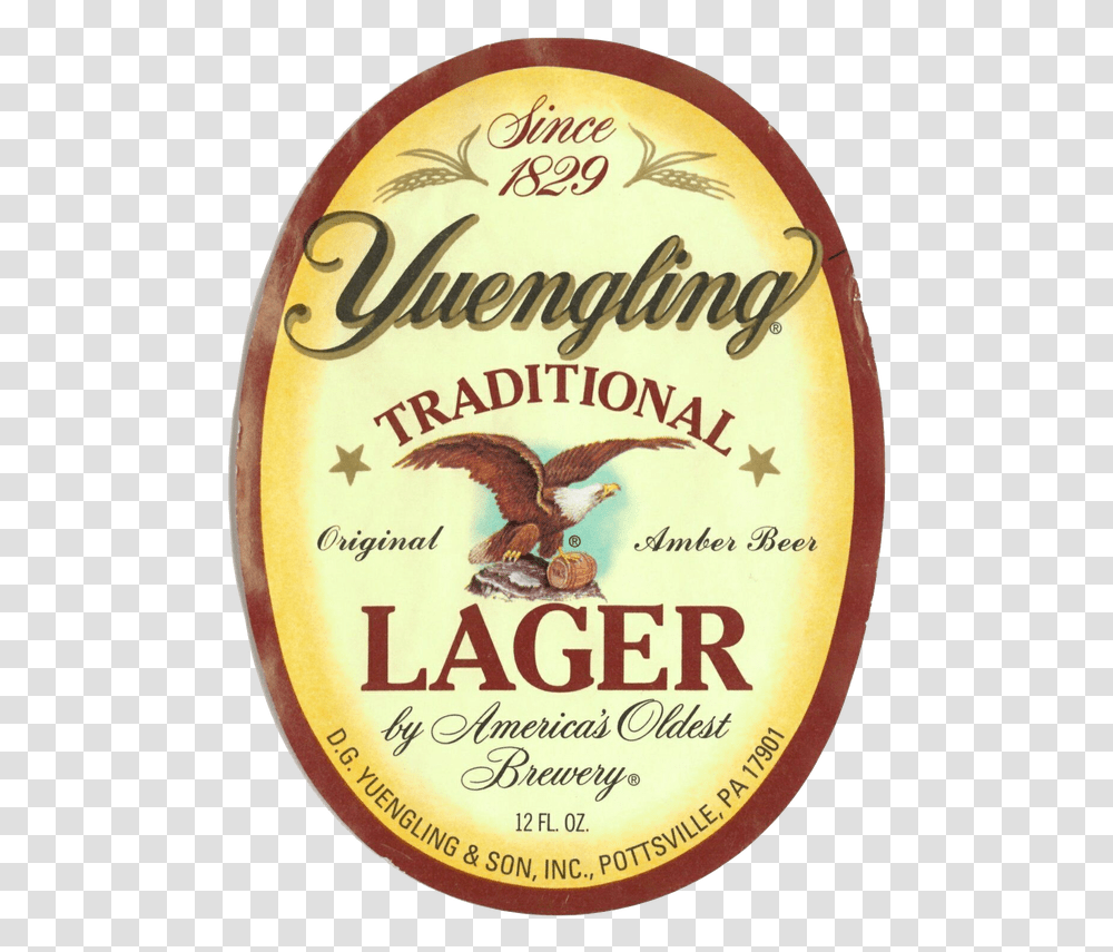 Yuengling Traditional Lager Logo, Alcohol, Beverage, Beer, Liquor Transparent Png