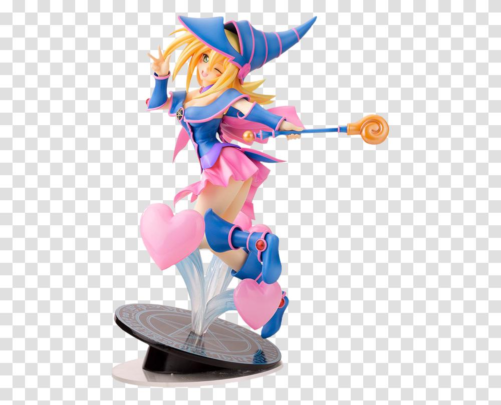 Yugioh Black Magician Girl, Toy, Figurine, Manga, Comics Transparent Png