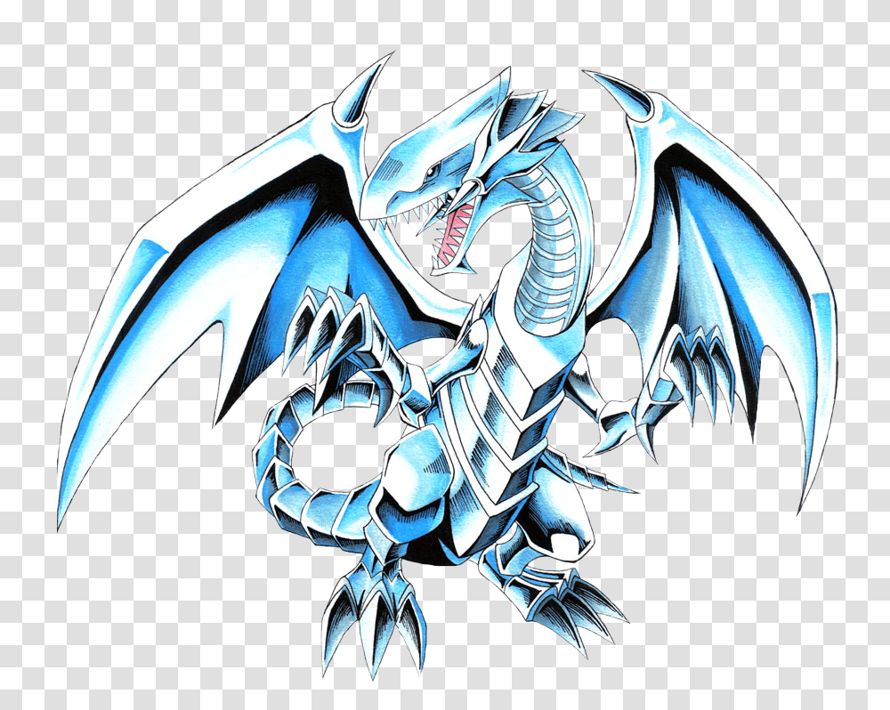 Yugioh Blue Eyes White Dragon Transparent Png