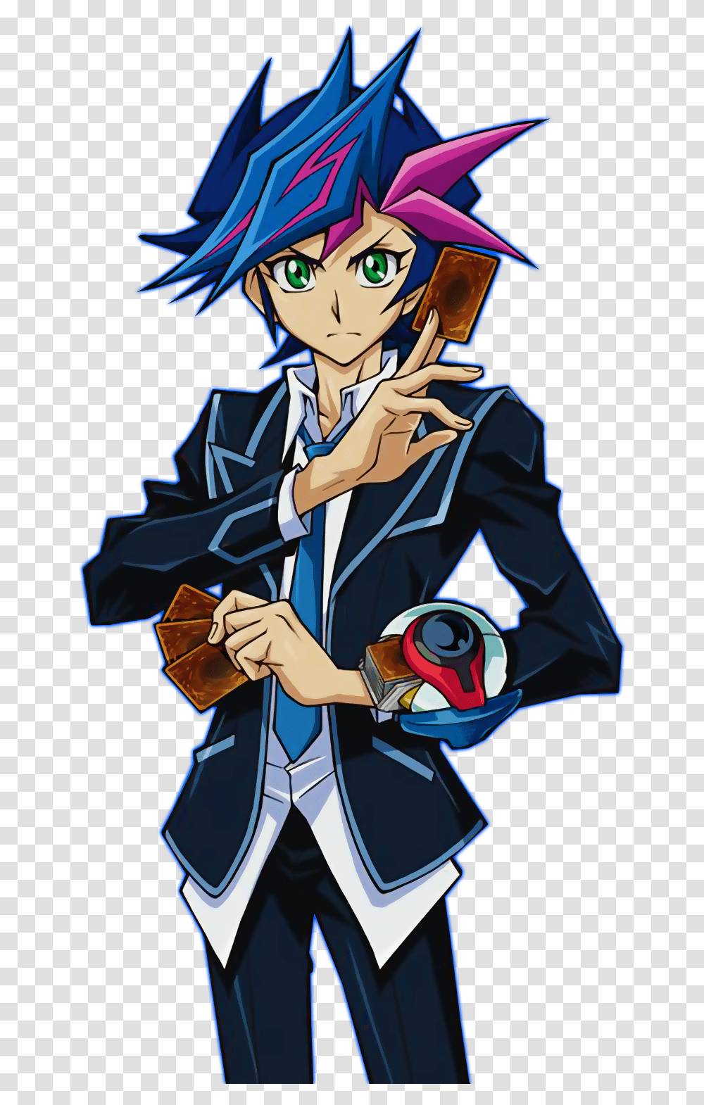 Yugioh Vrains Yusaku, Manga, Comics, Book, Person Transparent Png