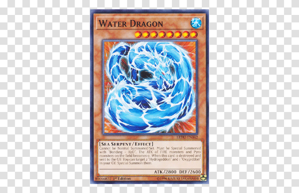 Yugioh Water Dragon, Poster, Advertisement Transparent Png