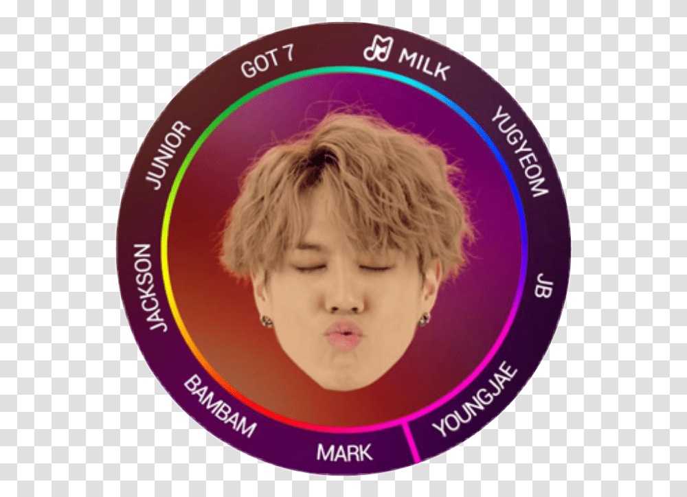 Yugyeom Justright Cute Yugyeomgot7 Got7 Just Right, Face, Person, Label Transparent Png