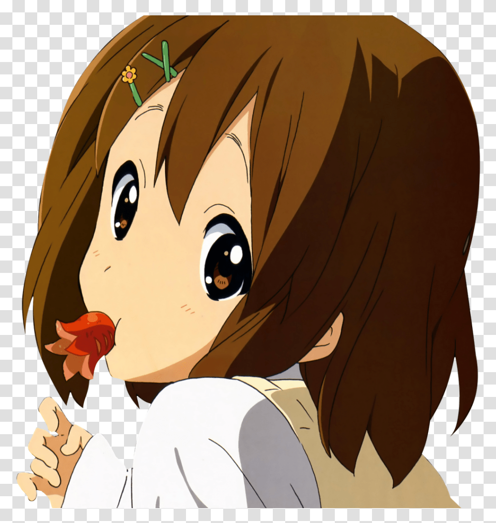 Yui Hirasawa K On Yui Render, Food, Sweets, Confectionery, Smelling Transparent Png