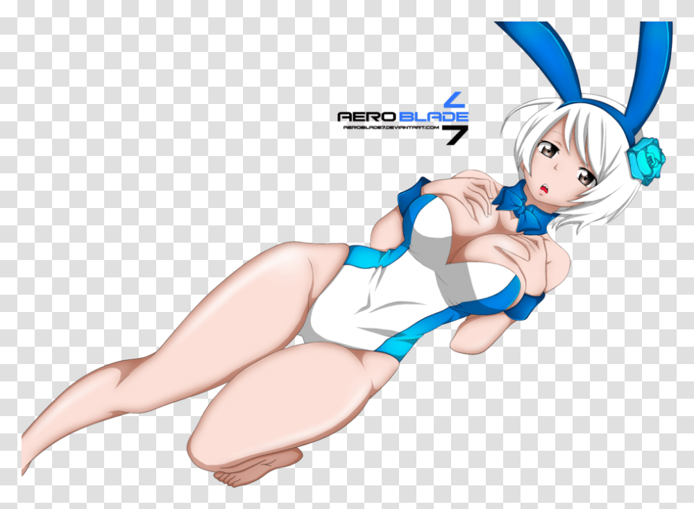 Yukino Aguria Bunnygirl Fairy Tail Yukino Aguria Sexy, Person, Book, Manga, Comics Transparent Png