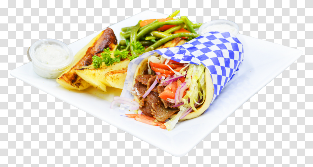 Yum Yum Lamb Best Gyro In Town Korean Taco, Food, Burger Transparent Png