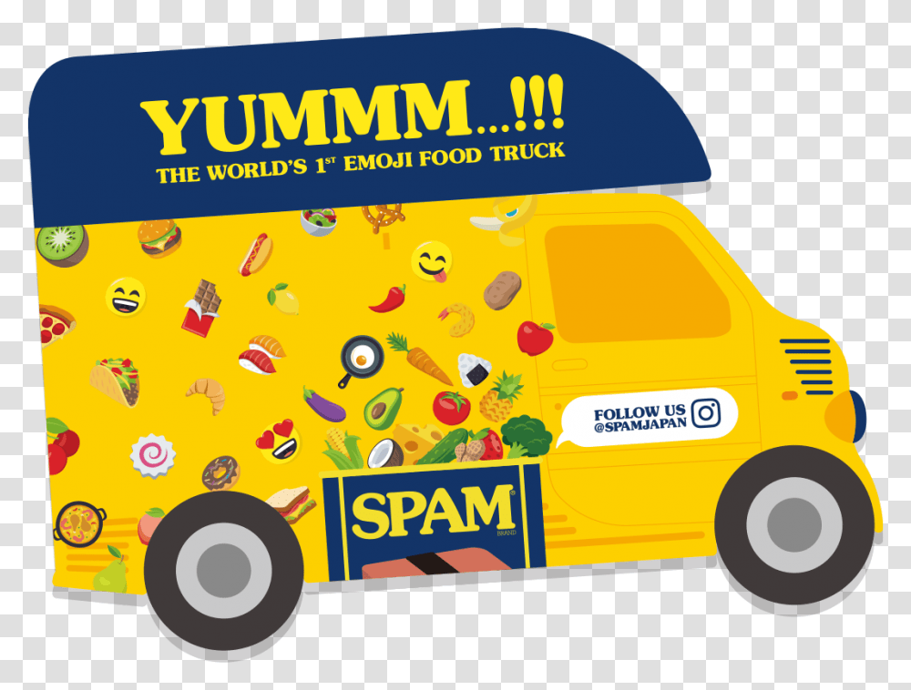 Yummm Spam Emoji, Vehicle, Transportation, Car, Automobile Transparent Png