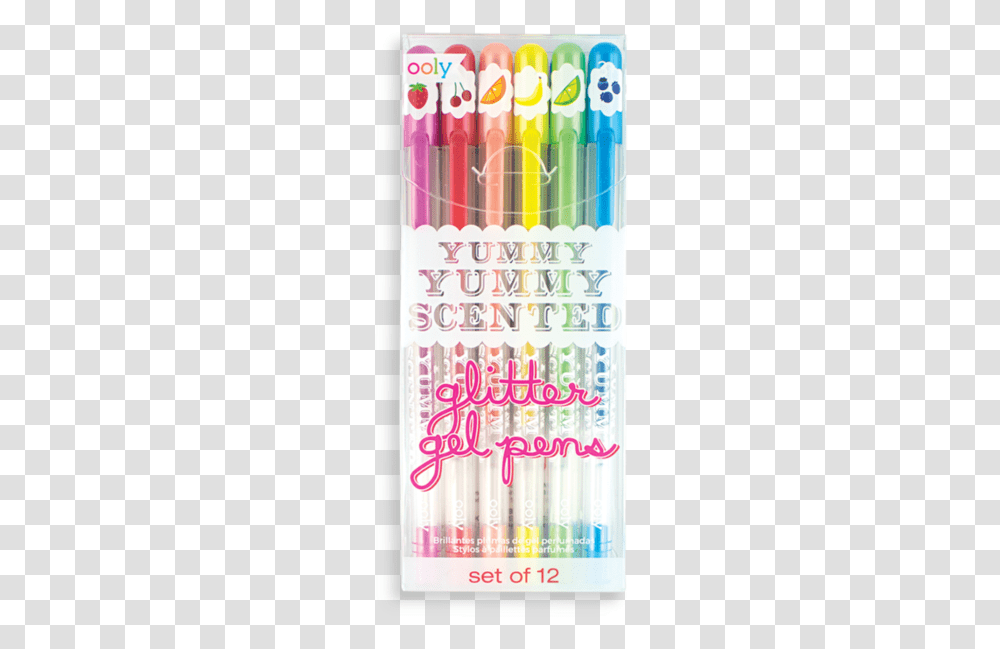 Yummy Yummy Scented Colored Glitter Gel PensData New Yummy Yummy Scented Glitter Gel Pens, Flyer, Poster, Paper, Advertisement Transparent Png