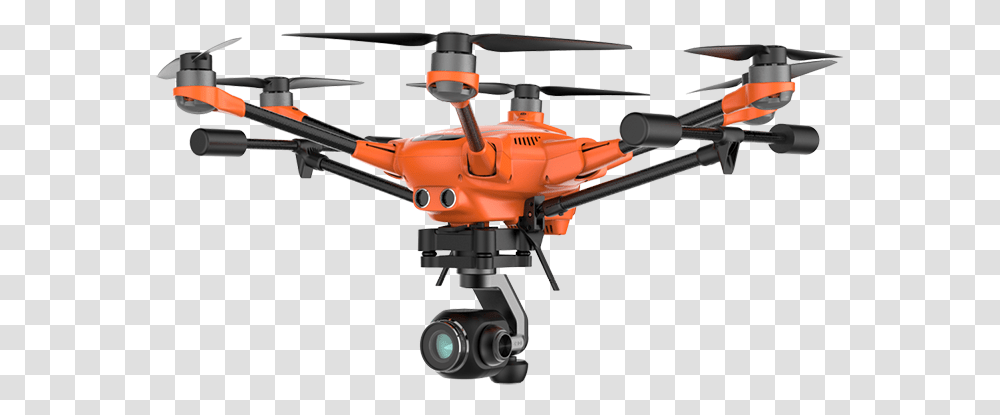 Yuneec Typhoon H520 Drone Yuneec, Helicopter, Aircraft, Vehicle, Transportation Transparent Png