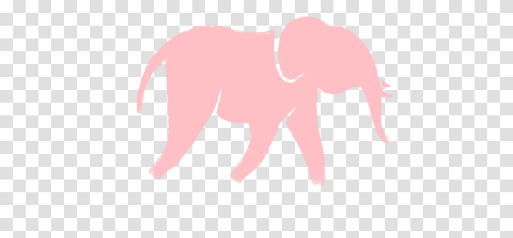 Yung Elephant Animal Figure, Silhouette, Crawling, Baby, Kneeling Transparent Png