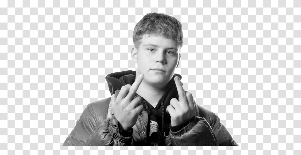 Yung Lean Announces Warlord Deluxe Lp April 28th Via Yung Lean Fuck You, Person, Human, Finger Transparent Png