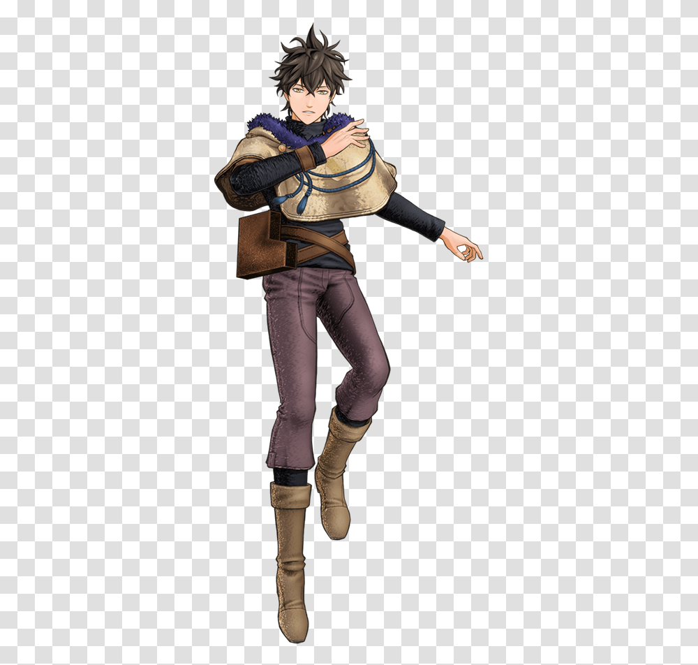 Yuno Figure Asta Black Clover, Person, People, Footwear Transparent Png