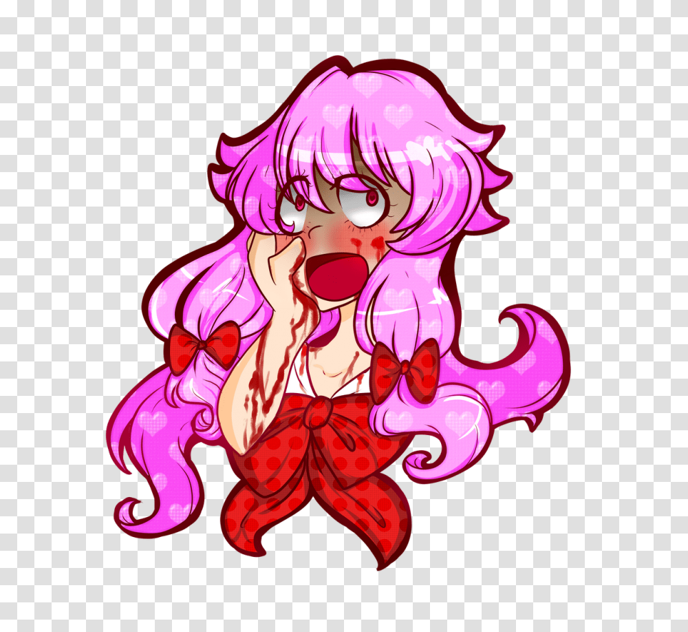 Yuno Gasai, Light, Outdoors Transparent Png