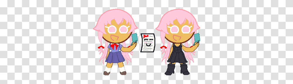 Yuno Gasai Cookie, Costume, Elf Transparent Png