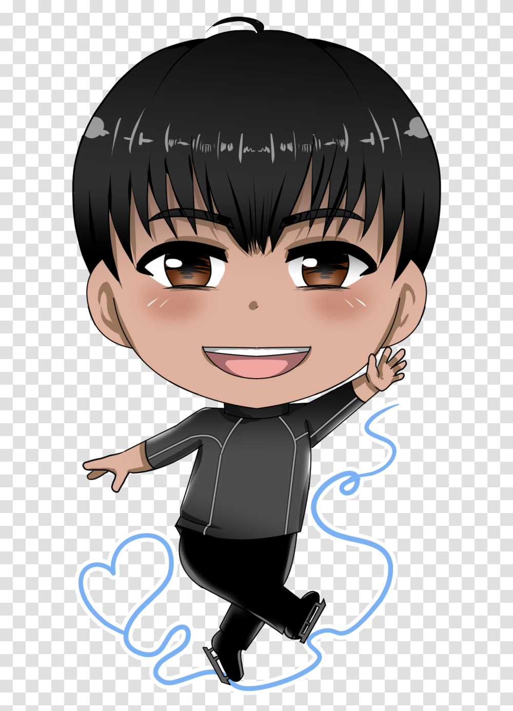 Yunuyei 45 0 Chibi Phichit By Yunuyei Cartoon, Comics, Book, Manga, Drawing Transparent Png