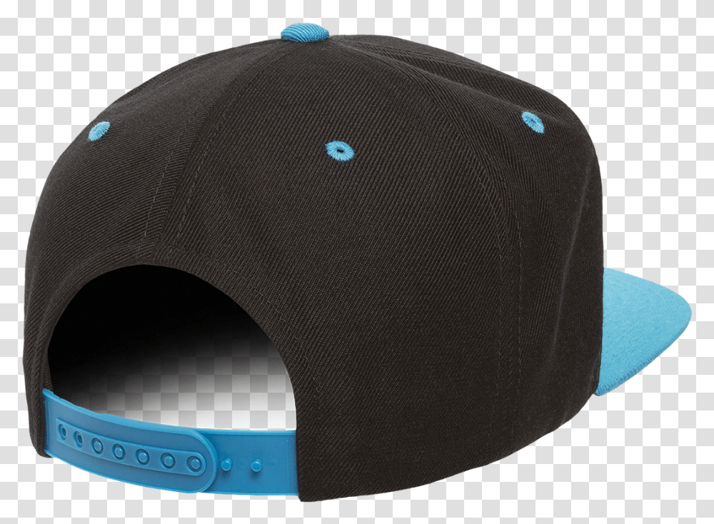 Yupoong Blank Flexfit Hat Snapback Two Tone Baseball Cap, Apparel, Swimwear, Swimming Cap Transparent Png