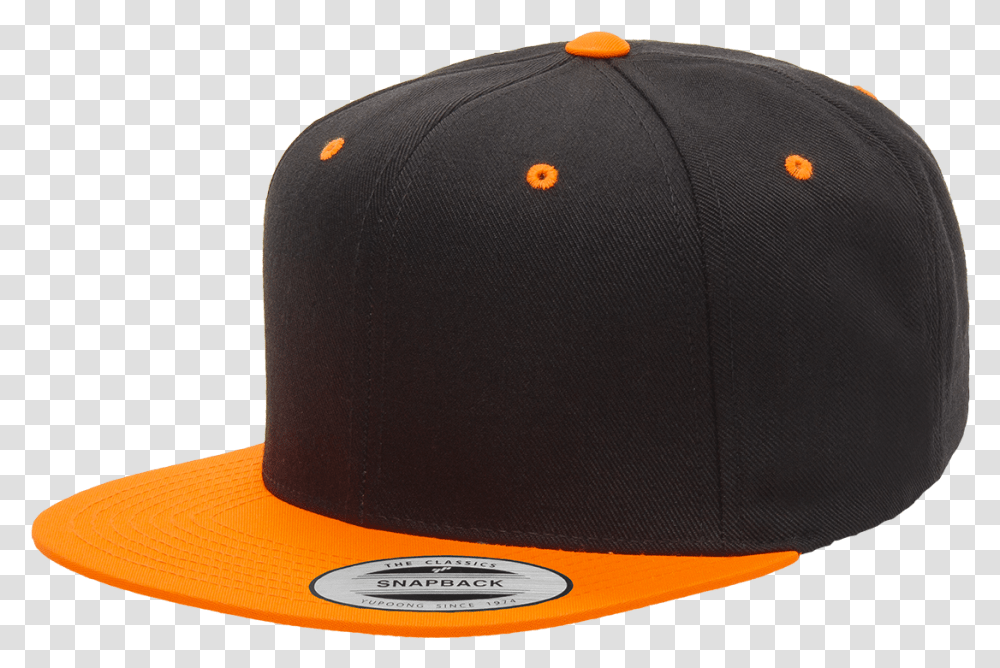 Yupoong Blank Flexfit Hat Snapback Two Tone Baseball Cap, Apparel Transparent Png