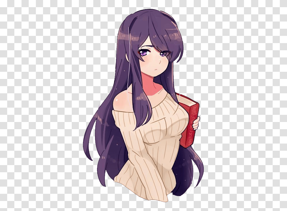 Yuri Doki Doki Cute, Manga, Comics, Book, Person Transparent Png