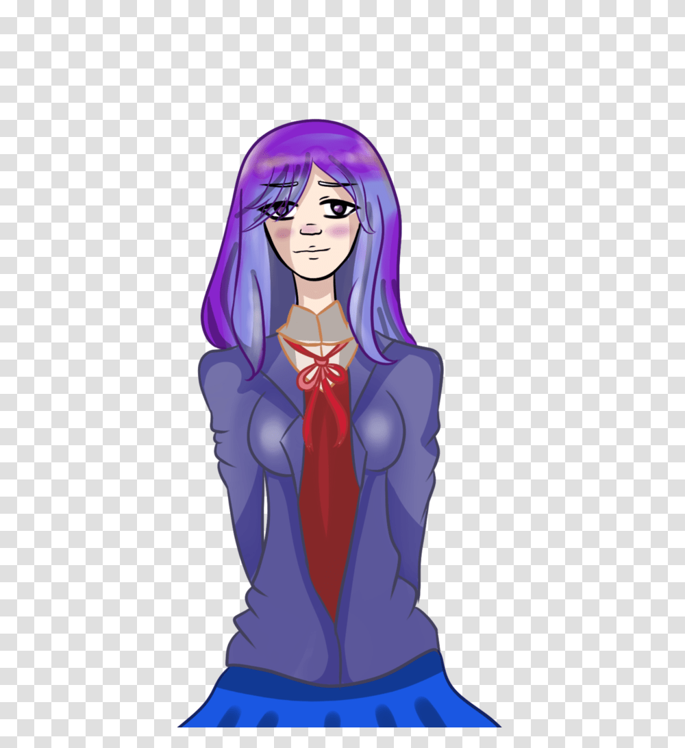 Yuri Doki Doki Literature Club, Person, Robe, Fashion Transparent Png