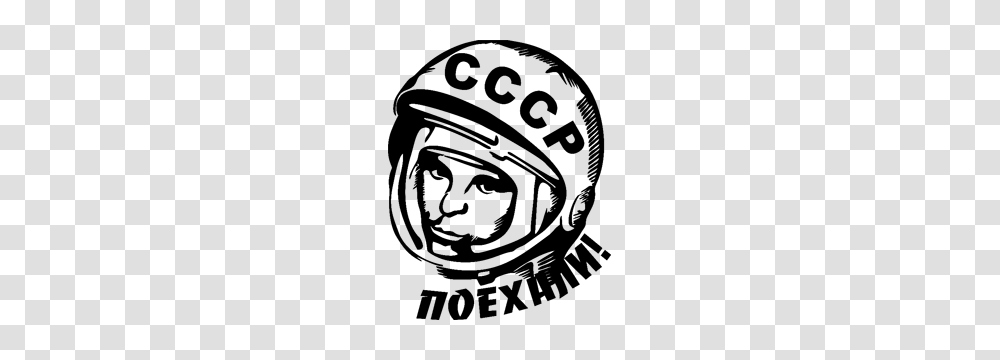 Yuri Gagarin, Celebrity, Astronaut, Stencil, Drawing Transparent Png