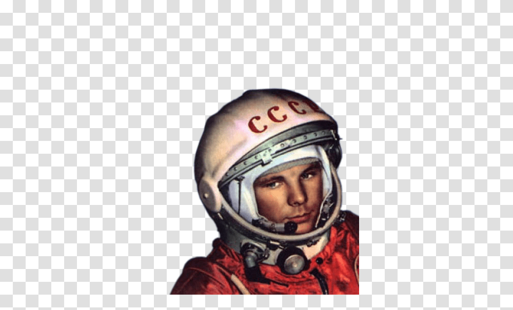 Yuri Gagarin, Celebrity, Helmet, Apparel Transparent Png