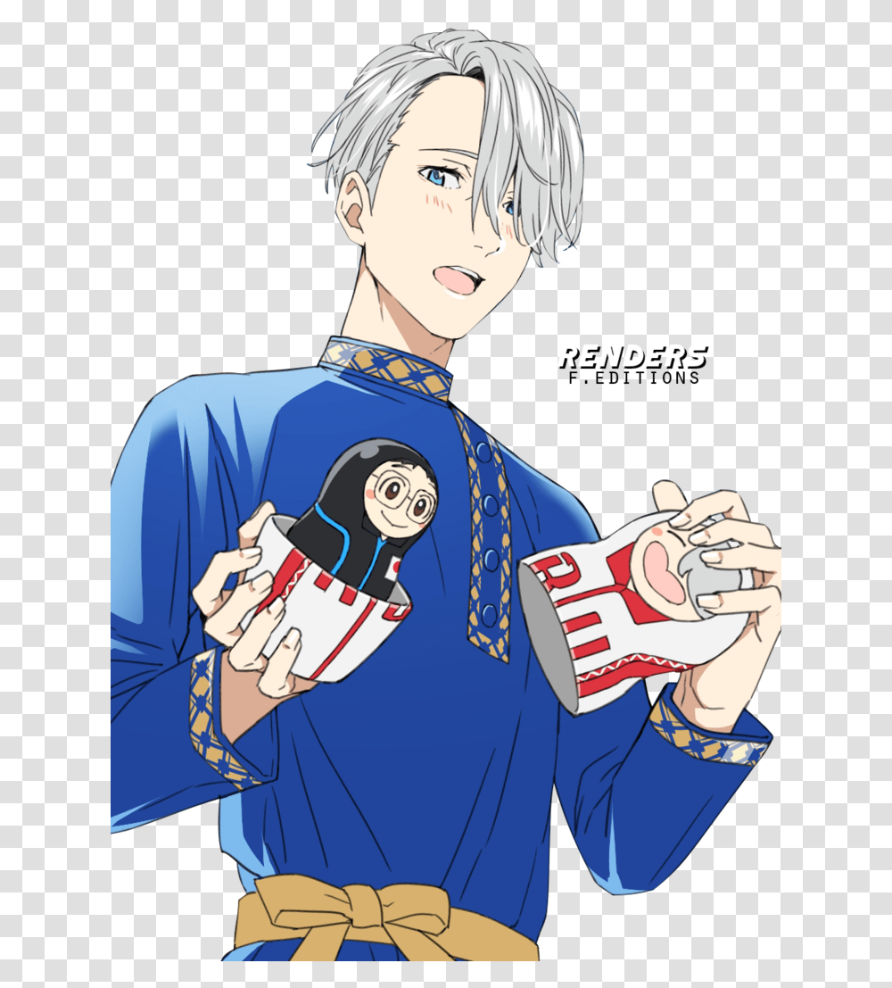 Yuri On Ice Russian Doll, Person, Human, Comics, Book Transparent Png