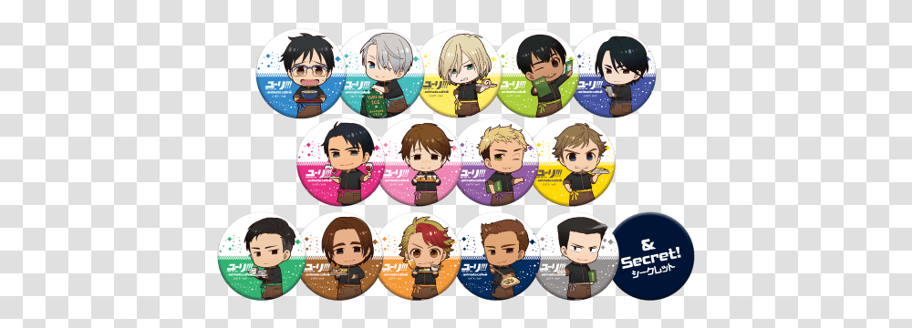 Yuri Yuri On Ice Animate Cafe, Person, Comics, Book, Crowd Transparent Png