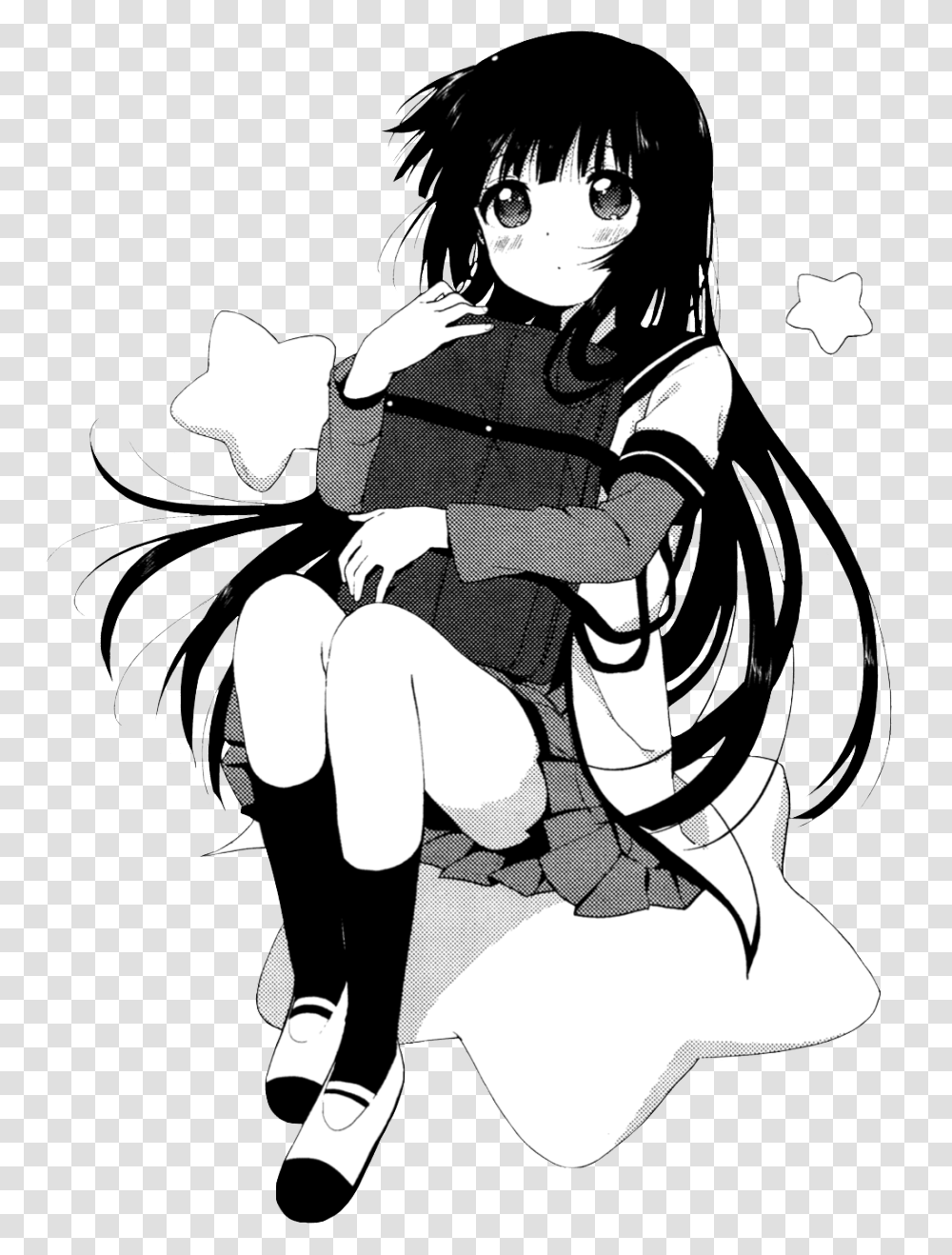 Yuru Yuri Manga Cap, Comics, Book, Person, Human Transparent Png