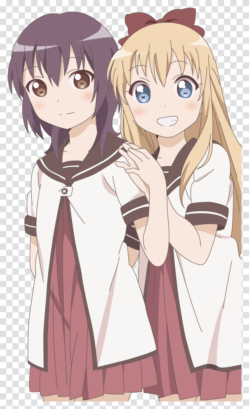 Yuruyuri, Manga, Comics, Book, Costume Transparent Png