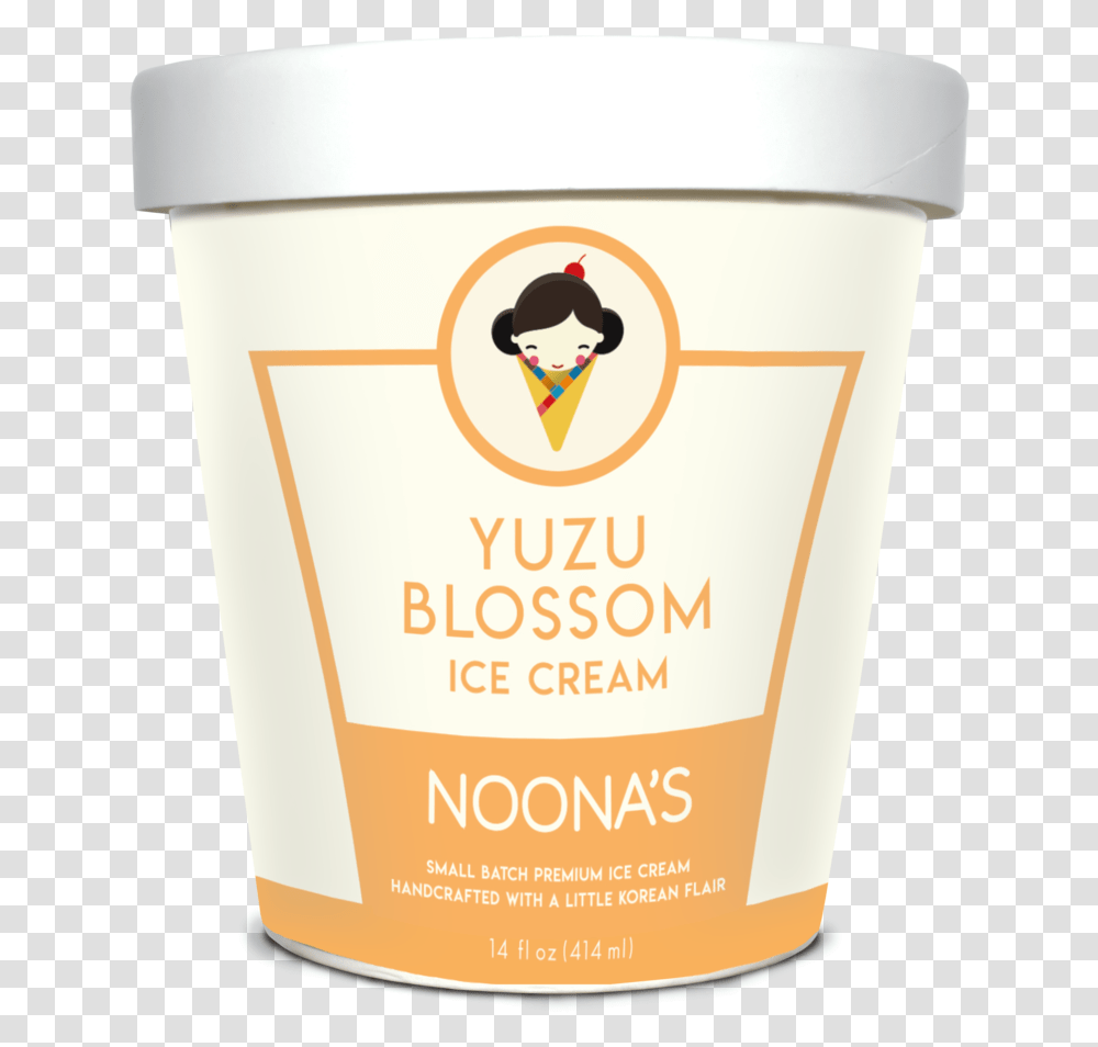 Yuzuphotofront Noona Ice Cream, Sunscreen, Cosmetics, Bottle, Label Transparent Png