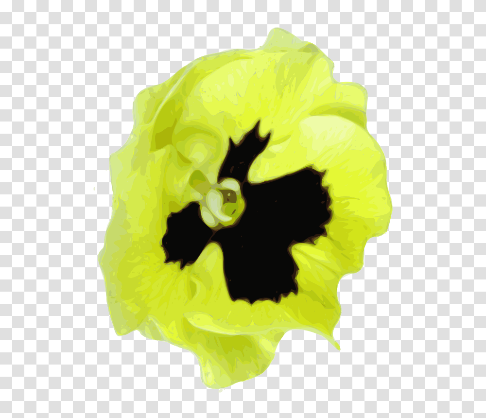 Yves Guillou Pensee, Nature, Plant, Flower, Blossom Transparent Png