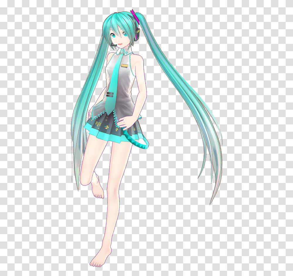 Yyb Barefoot Mikuyybv1 Miku Barefoot, Doll, Toy, Person, Human Transparent Png
