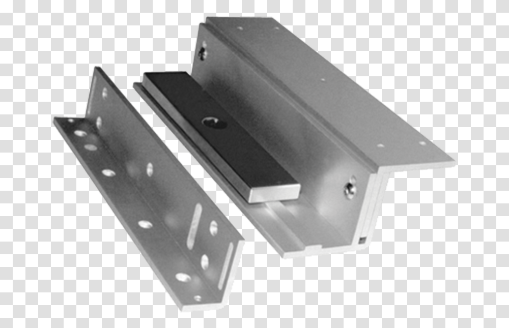 Z Bracket For 600 Pound Mag Locks Zl 600 Bracket For Mounting Lock, Vise, Aluminium Transparent Png