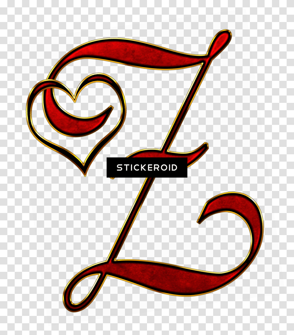 Z Clipart Heart Images In Z Letter, Text, Alphabet, Number, Symbol Transparent Png