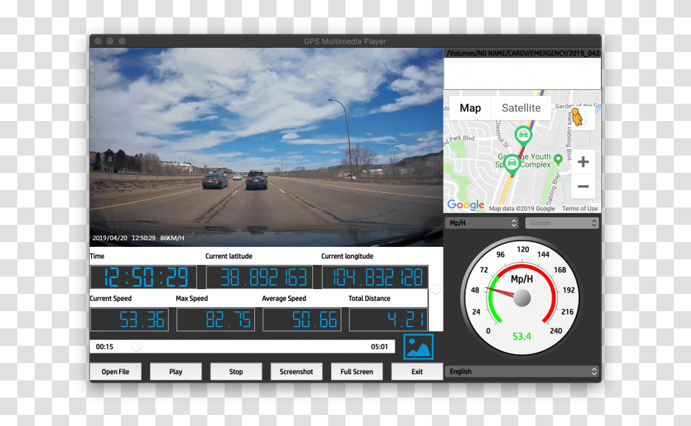 Z Edge Z3pro Dual Lens Car Camera Review - The Gadgeteer Gauge, GPS, Electronics, Vehicle, Transportation Transparent Png