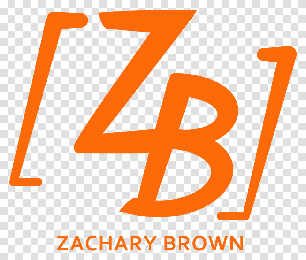 Zach Brown Logo Poster, Number, Alphabet Transparent Png