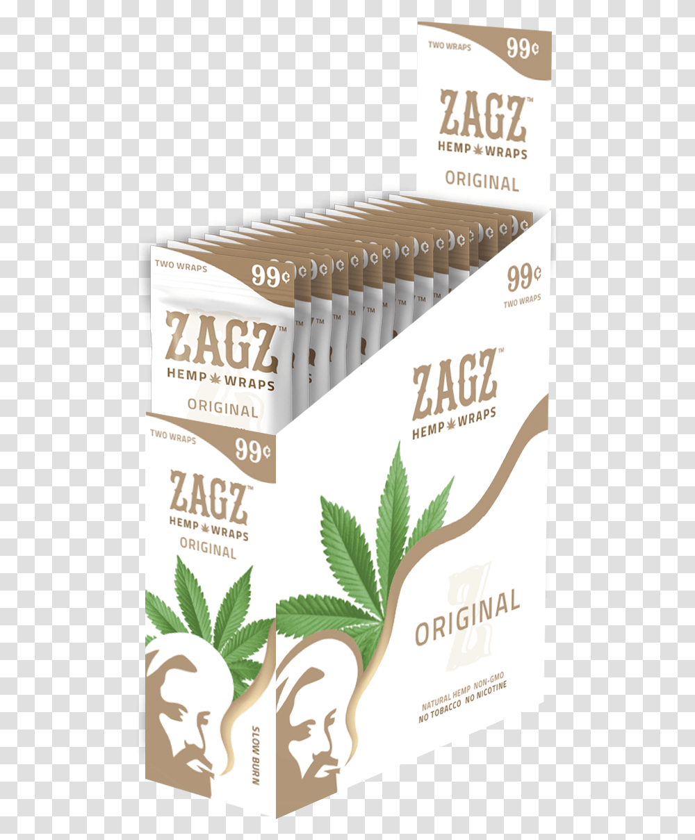 Zagz Hemp Wraps Original, Plant, Herbal, Herbs, Planter Transparent Png
