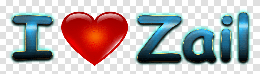 Zail 3d Letter Name John Name In Heart, Alphabet, Number Transparent Png