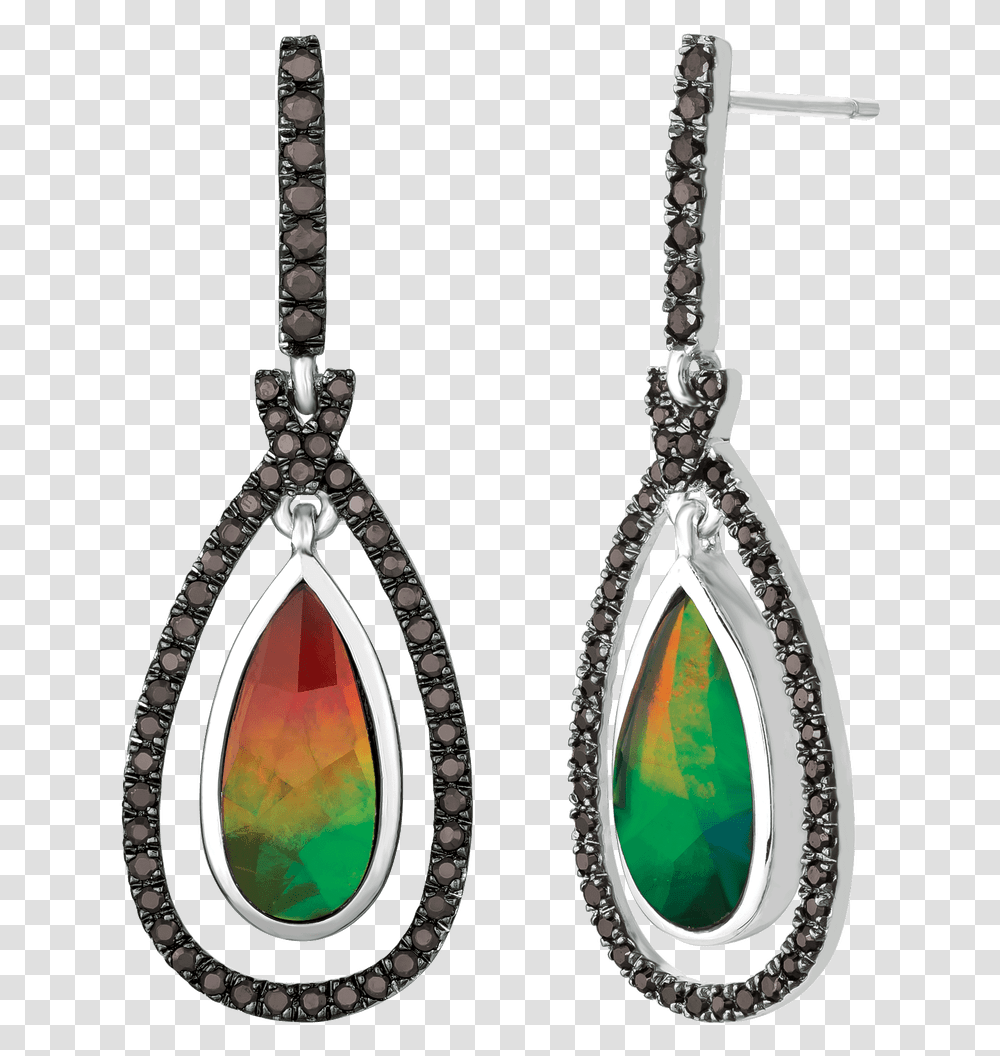 Zakiyah Sterling Silver Black Spinel Teardrop Earrings Earrings, Accessories, Accessory, Jewelry, Gemstone Transparent Png