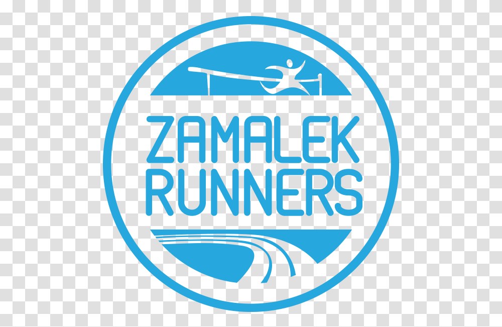 Zamalek Runners On Twitter Circle, Logo, Label Transparent Png