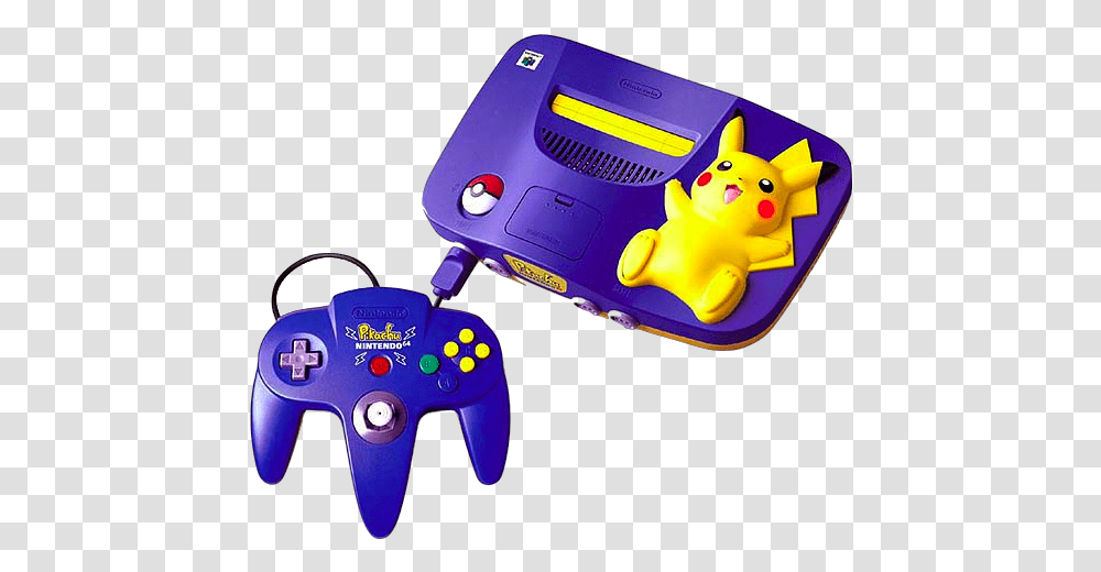 Zaonce Nintendo 64 Pikachu Orange, Electronics, Toy, Cd Player, Tape Player Transparent Png