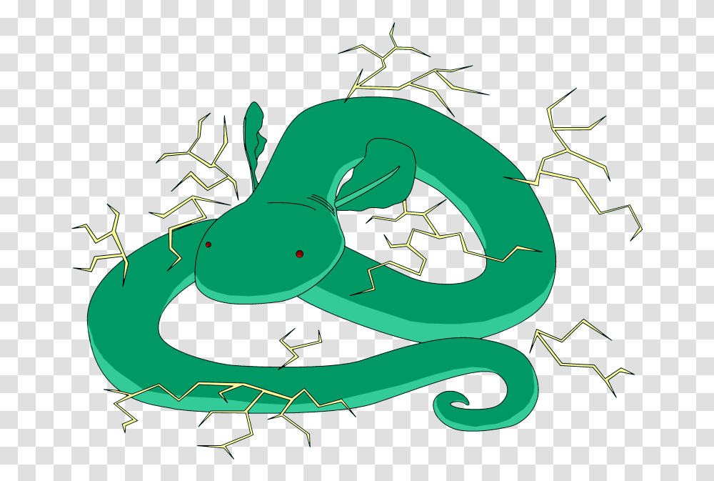 Zap Eel Clipart Scaled Reptiles, Animal, Snake, Green Snake, Gecko Transparent Png