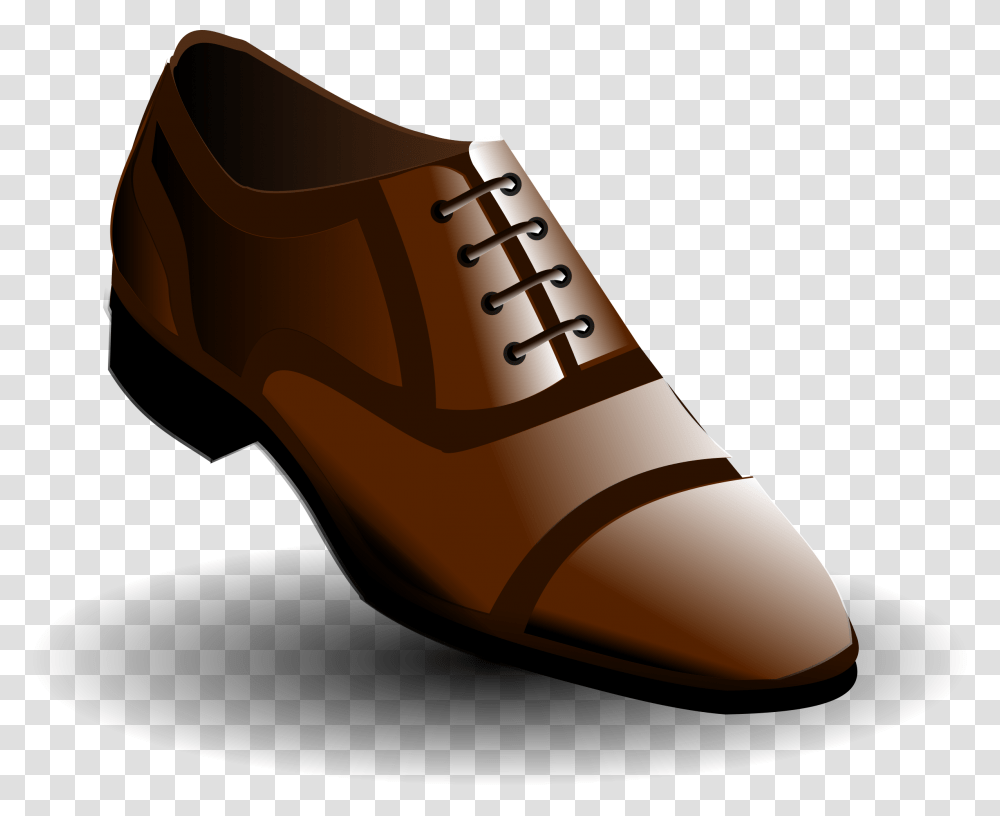 Zapato Bajo Calzado Brown Prendas De Vestir Leather Shoe Clipart, Apparel, Footwear, Sneaker Transparent Png