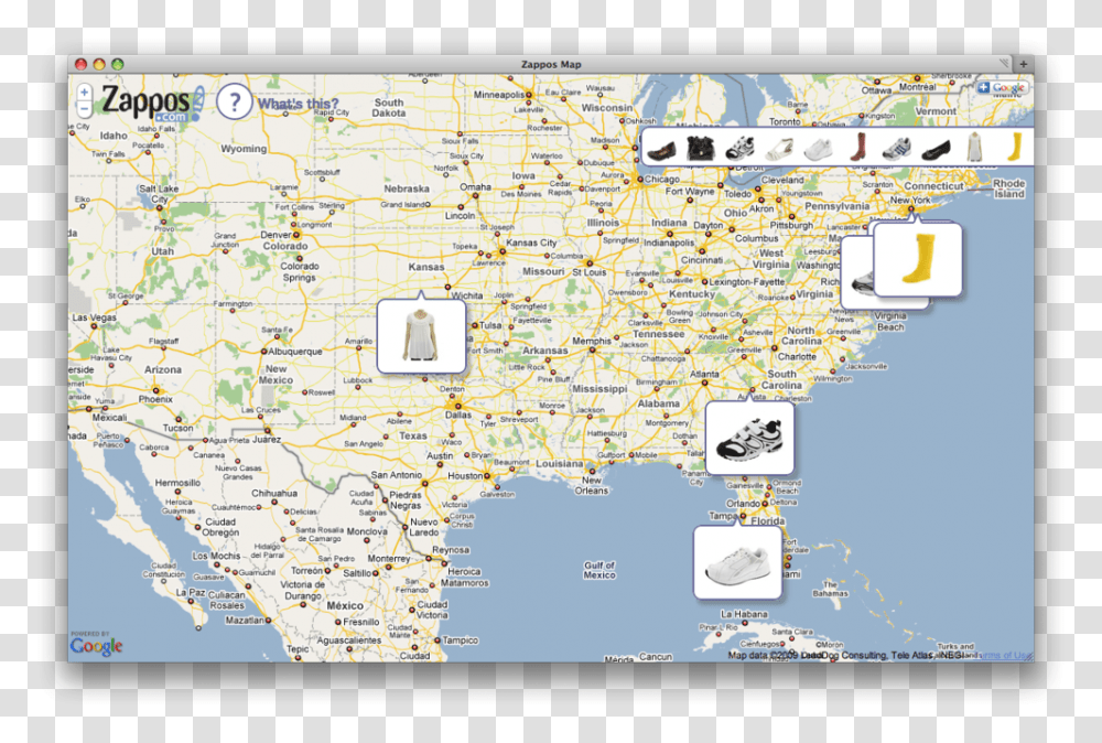 Zappos Maps Mash Up Watching People Buy Shoes, Diagram, Plot, Atlas, Vegetation Transparent Png