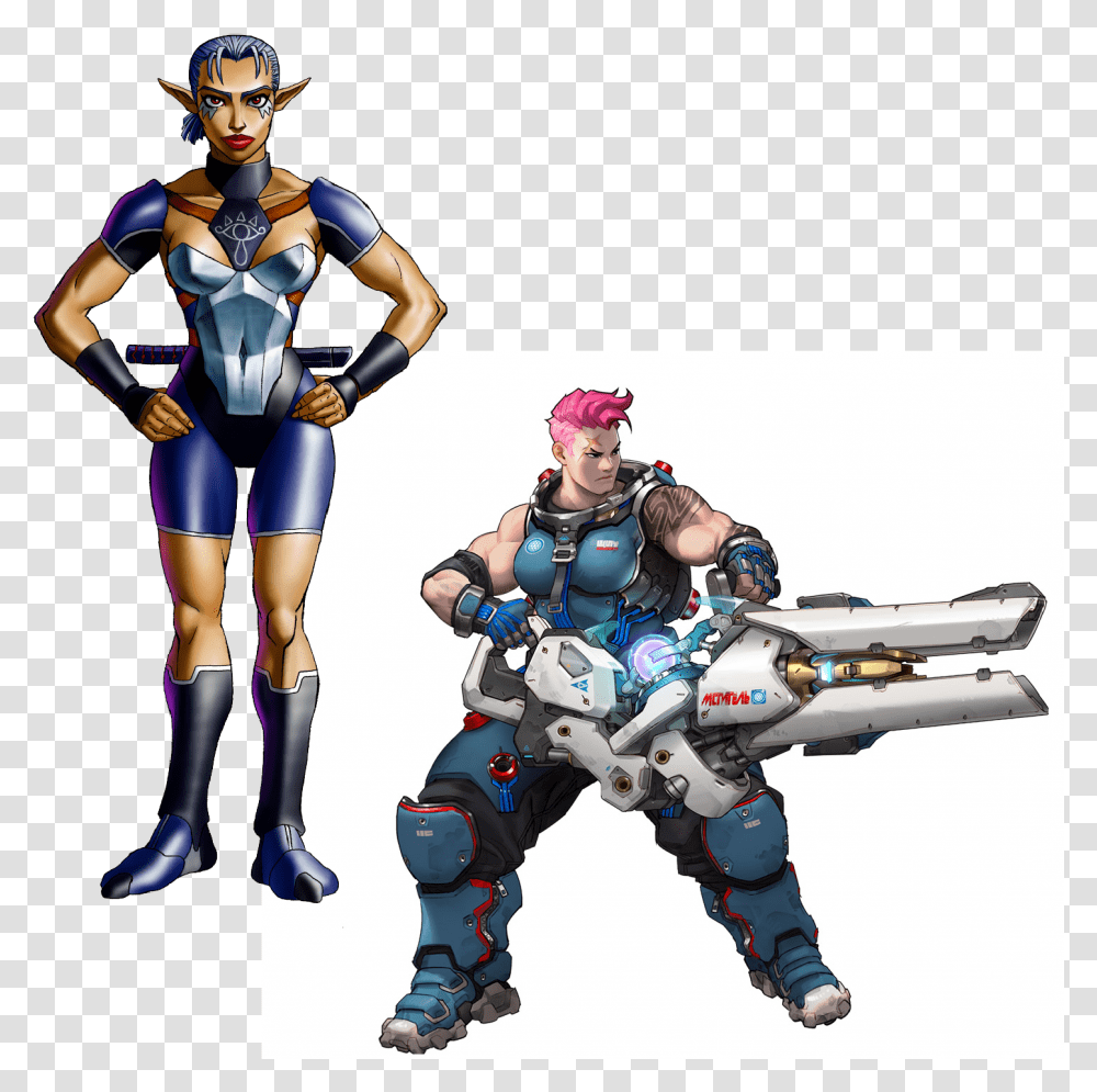 Zarya Ocarina Of Time Character Art, Costume, Person, Human, Overwatch Transparent Png