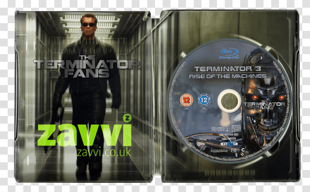 Zavvi Inside Terminator 3 Blu Ray Steelbook, Sunglasses, Accessories, Accessory, Person Transparent Png