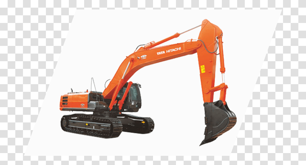 Zaxis 400 Mth Construction Excavator Tata Hitachi Ex, Tractor, Vehicle, Transportation, Outdoors Transparent Png