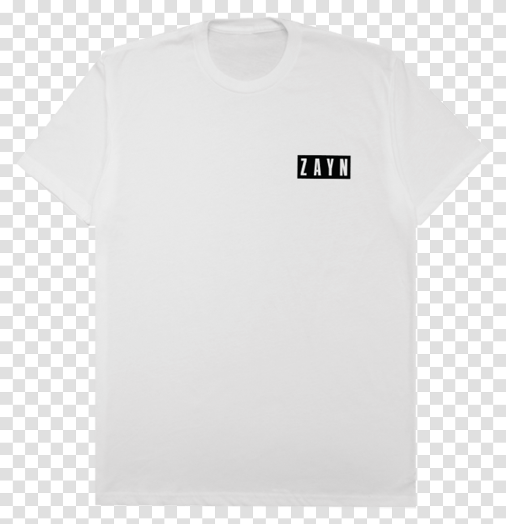 Zayn White Tee T Shirt, Apparel, T-Shirt, Sleeve Transparent Png