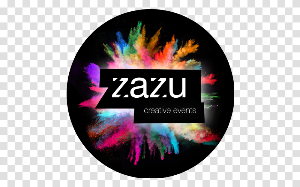 Zazu Creative Events Logo Colorful Powder On Blast, Nature, Outdoors Transparent Png