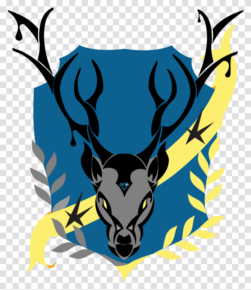 Zbt Boston Crest, Emblem, Dragon, Antelope Transparent Png