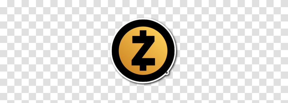 Zcash Gold Logo Sticker Zcash Community, Number, Alphabet Transparent Png